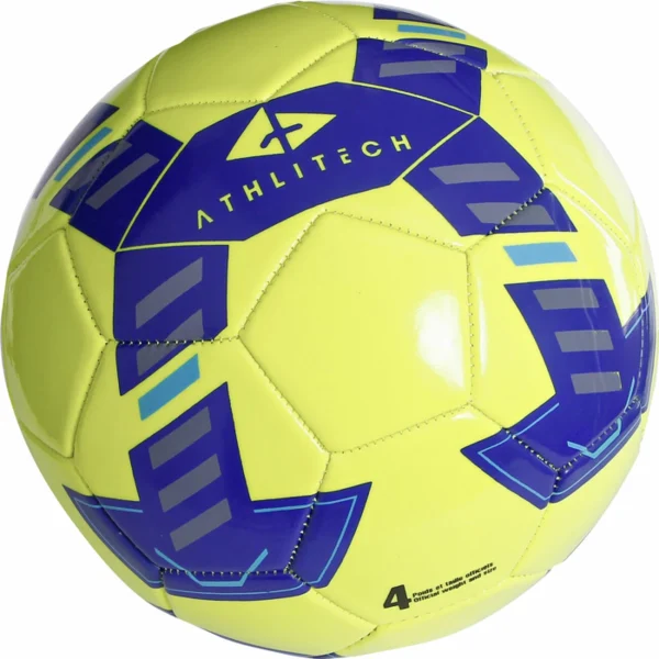 Sortie ✔️ BALLON ATHLI-TECH ATHLI FOOT BALL JAUNE 🛒 prix le plus bas 1