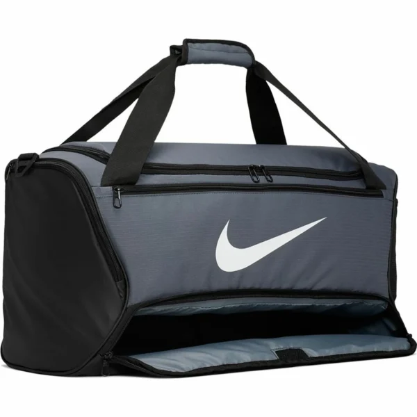 Offres ✔️ Sac De Sport Mixte NIKE NK BRSLA M DUFF – GRIS 🛒 boutique en ligne 5