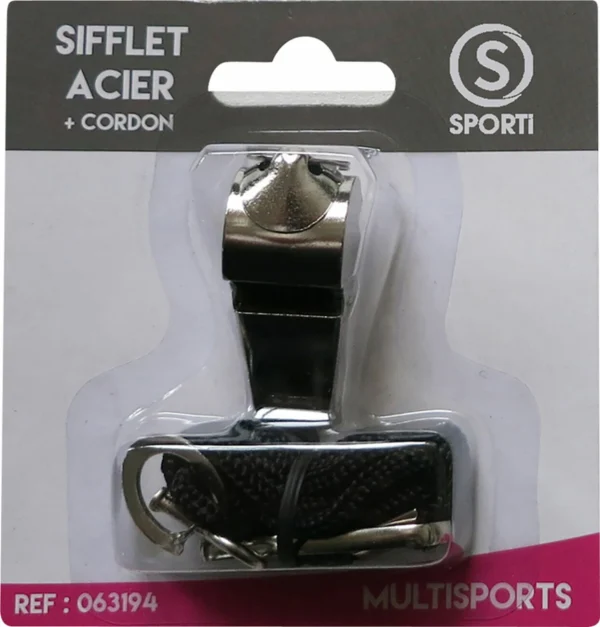 Acheter 🥰 ACCESSOIRE SPORTIFRANCE METAL SIFFLET UNIQUE ❤️ Acheter 3