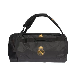 Sortie ⭐ Football Adidas Sac En Toile Real Madrid Moyen Format NOIR 🥰 remise en ligne 18