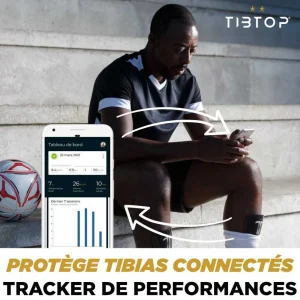 Sortie ✨ Tibtop Protège-tibias Connecté Tibtop 👏 meilleur cadeau 18